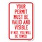 Signmission Safety Sign, 12 in Height, Aluminum, 18 in Length, 22693 A-1218-22693 - alternate 1